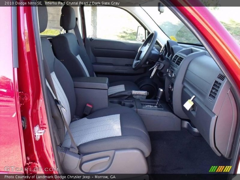 Inferno Red Crystal Pearl / Dark Slate Gray 2010 Dodge Nitro SE