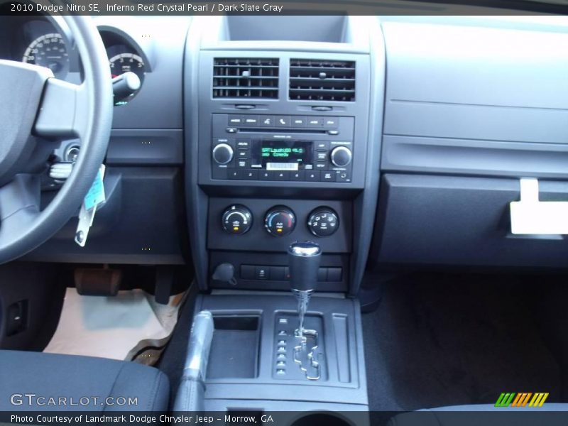 Inferno Red Crystal Pearl / Dark Slate Gray 2010 Dodge Nitro SE