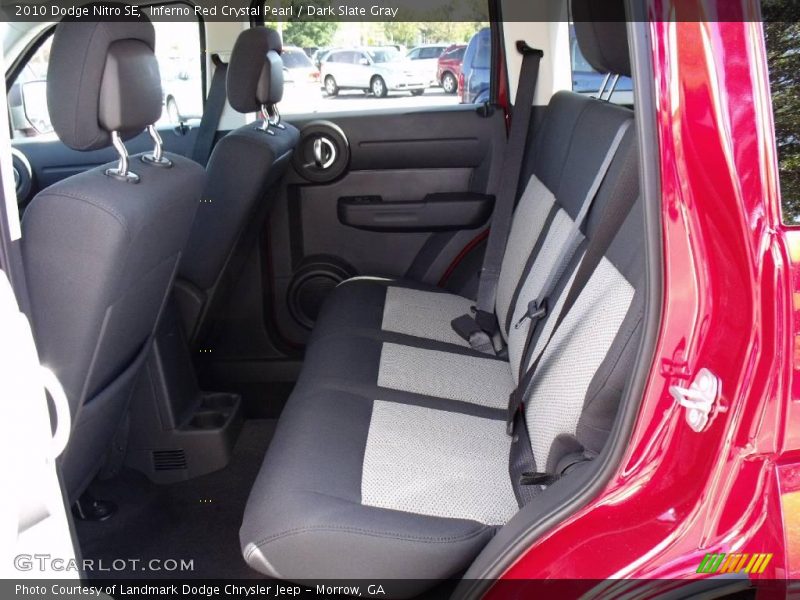 Inferno Red Crystal Pearl / Dark Slate Gray 2010 Dodge Nitro SE