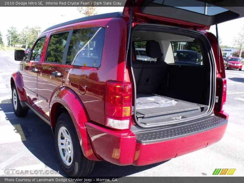Inferno Red Crystal Pearl / Dark Slate Gray 2010 Dodge Nitro SE