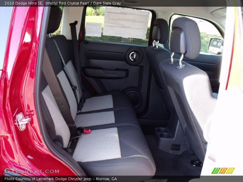 Inferno Red Crystal Pearl / Dark Slate Gray 2010 Dodge Nitro SE