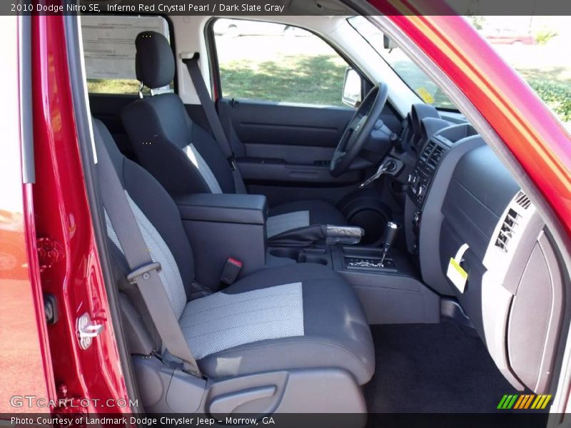 Inferno Red Crystal Pearl / Dark Slate Gray 2010 Dodge Nitro SE