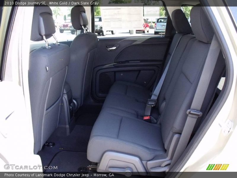 White Gold / Dark Slate Gray 2010 Dodge Journey SE