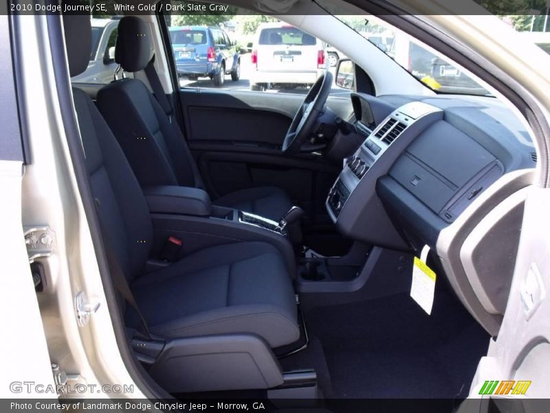 White Gold / Dark Slate Gray 2010 Dodge Journey SE