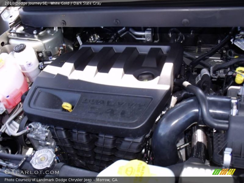 White Gold / Dark Slate Gray 2010 Dodge Journey SE