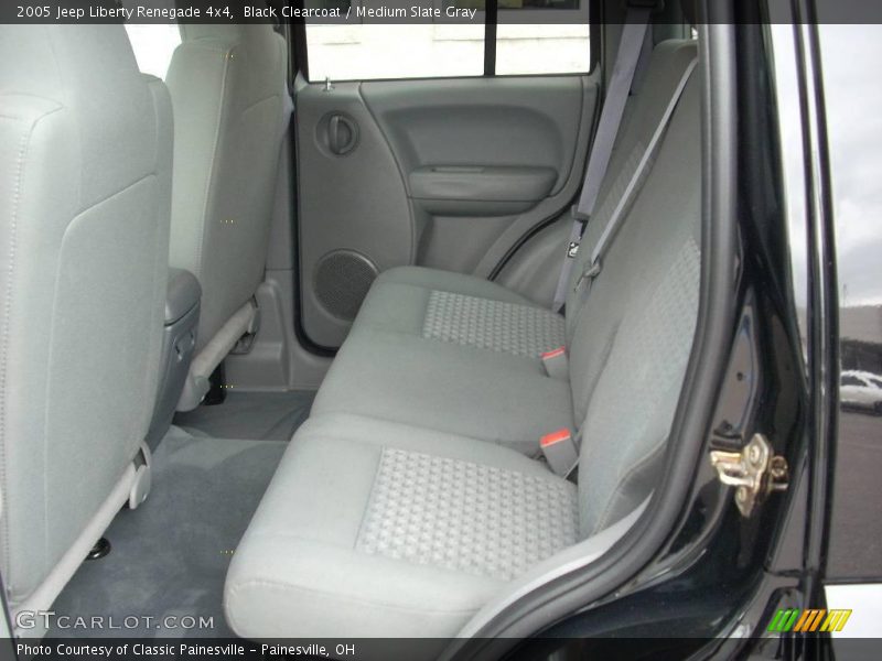 Black Clearcoat / Medium Slate Gray 2005 Jeep Liberty Renegade 4x4