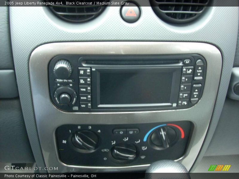 Black Clearcoat / Medium Slate Gray 2005 Jeep Liberty Renegade 4x4