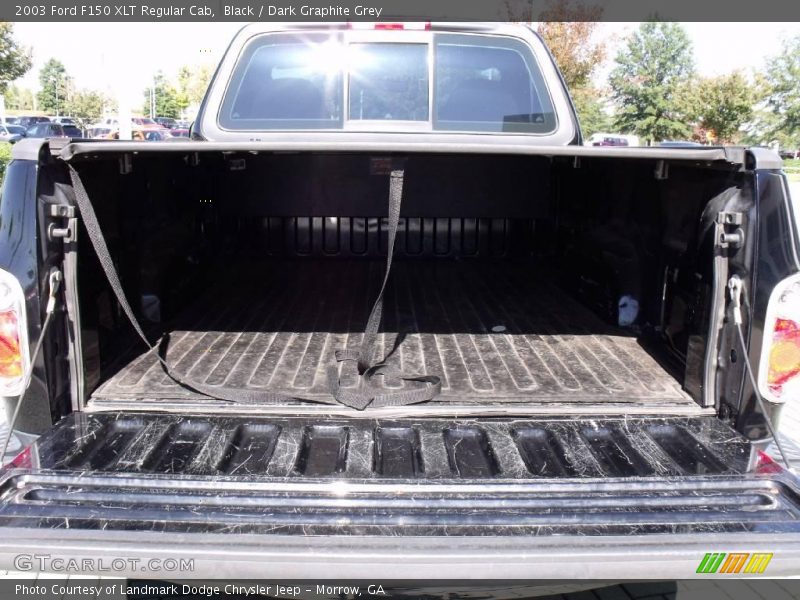 Black / Dark Graphite Grey 2003 Ford F150 XLT Regular Cab