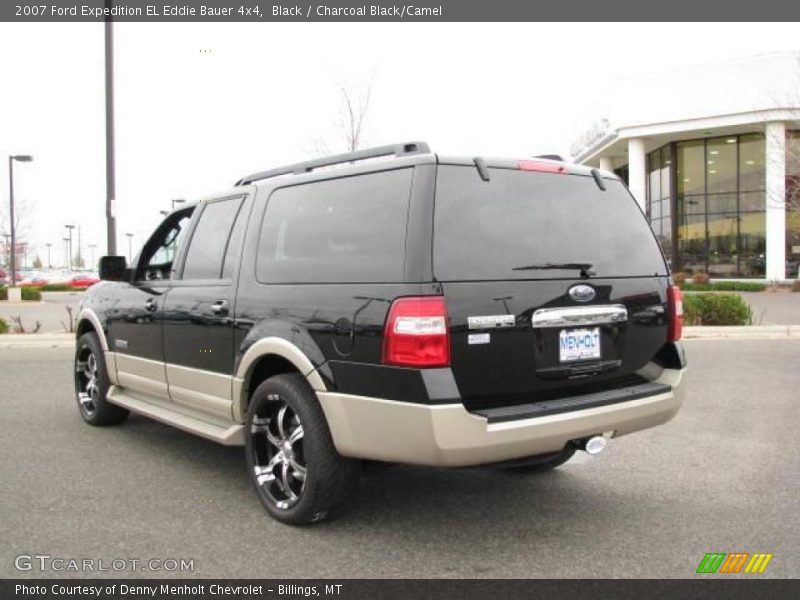 Black / Charcoal Black/Camel 2007 Ford Expedition EL Eddie Bauer 4x4