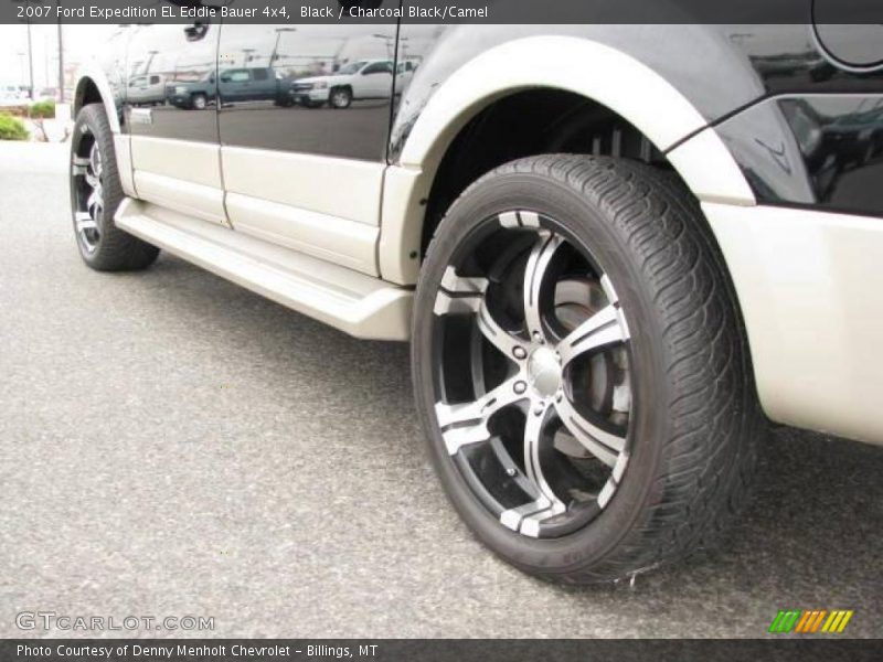 Black / Charcoal Black/Camel 2007 Ford Expedition EL Eddie Bauer 4x4