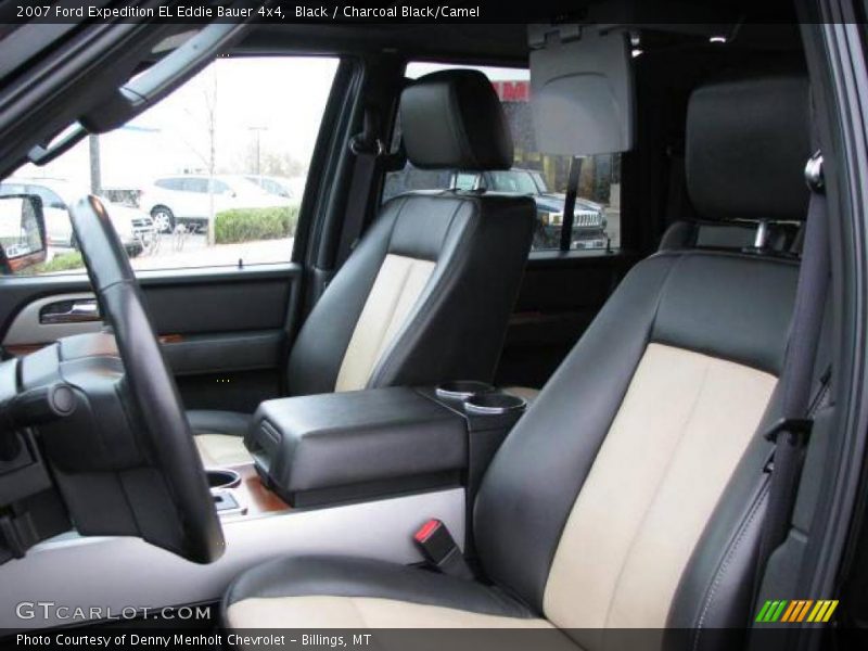 Black / Charcoal Black/Camel 2007 Ford Expedition EL Eddie Bauer 4x4