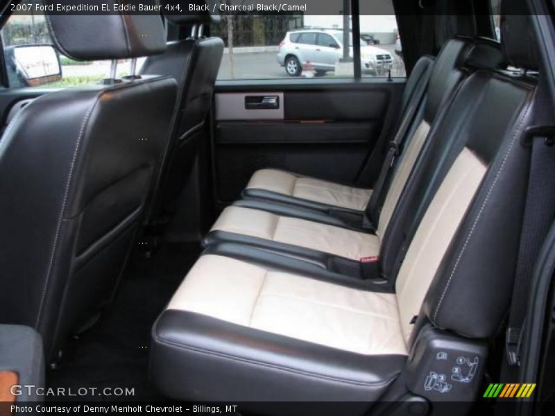 Black / Charcoal Black/Camel 2007 Ford Expedition EL Eddie Bauer 4x4