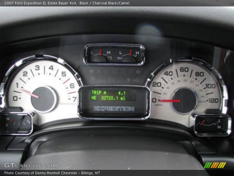 Black / Charcoal Black/Camel 2007 Ford Expedition EL Eddie Bauer 4x4