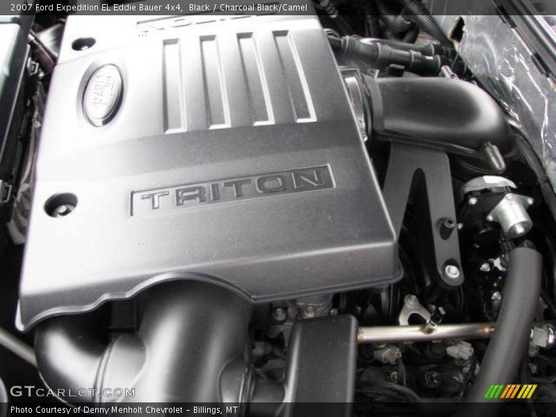 Black / Charcoal Black/Camel 2007 Ford Expedition EL Eddie Bauer 4x4