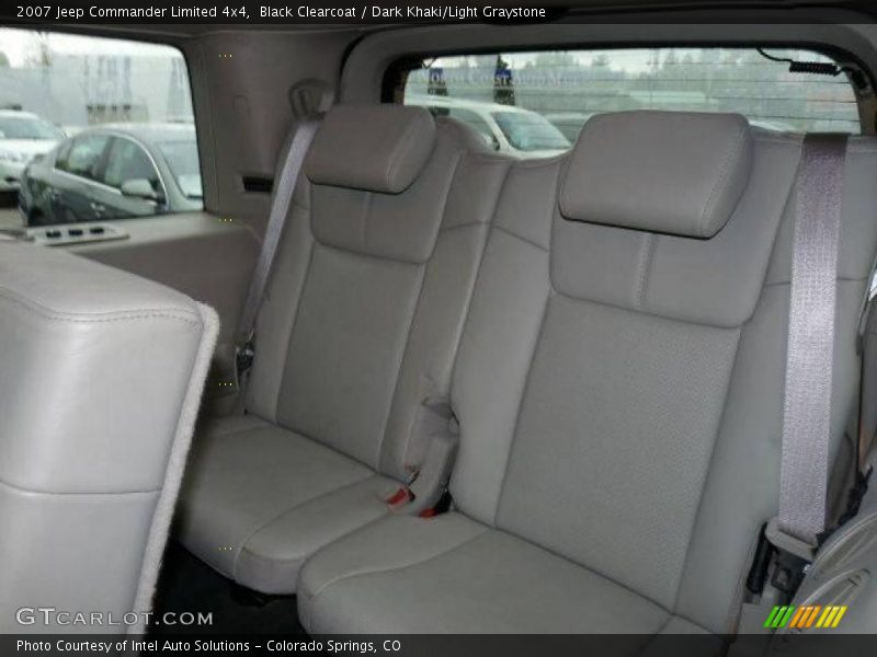 Black Clearcoat / Dark Khaki/Light Graystone 2007 Jeep Commander Limited 4x4