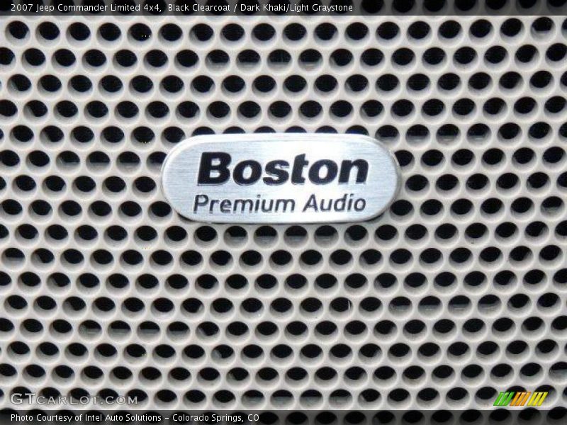 Black Clearcoat / Dark Khaki/Light Graystone 2007 Jeep Commander Limited 4x4