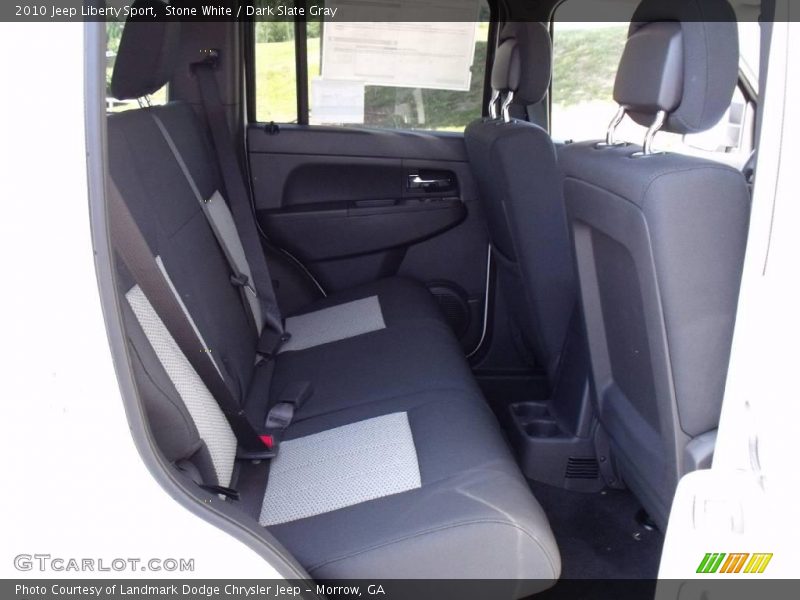 Stone White / Dark Slate Gray 2010 Jeep Liberty Sport