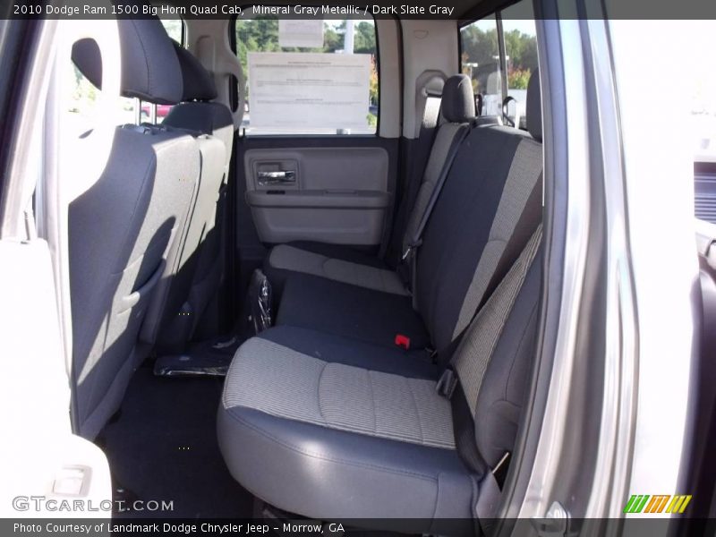 Mineral Gray Metallic / Dark Slate Gray 2010 Dodge Ram 1500 Big Horn Quad Cab