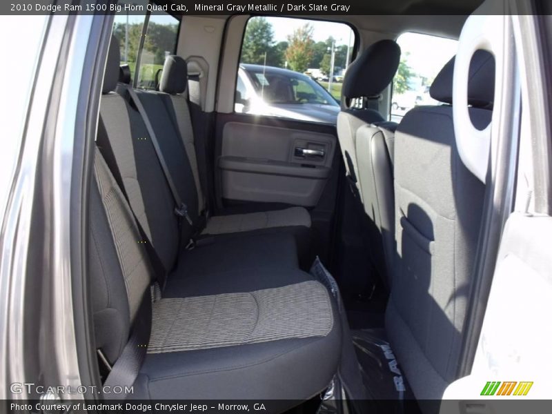 Mineral Gray Metallic / Dark Slate Gray 2010 Dodge Ram 1500 Big Horn Quad Cab