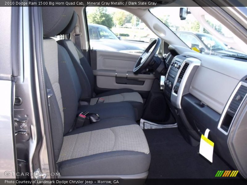 Mineral Gray Metallic / Dark Slate Gray 2010 Dodge Ram 1500 Big Horn Quad Cab