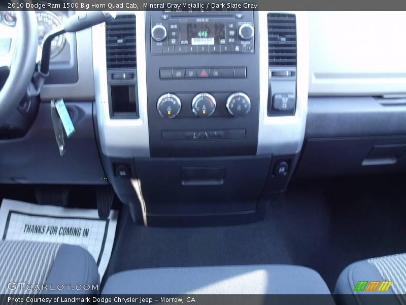 Mineral Gray Metallic / Dark Slate Gray 2010 Dodge Ram 1500 Big Horn Quad Cab
