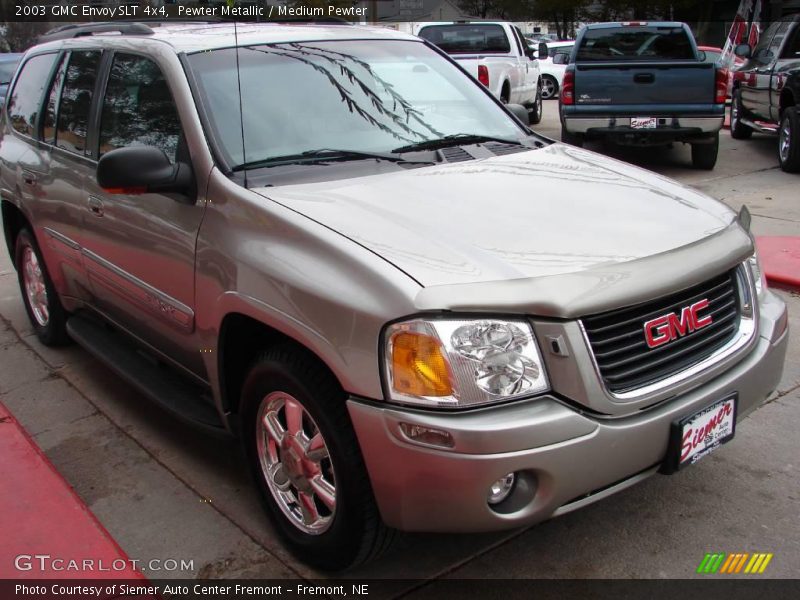 Pewter Metallic / Medium Pewter 2003 GMC Envoy SLT 4x4