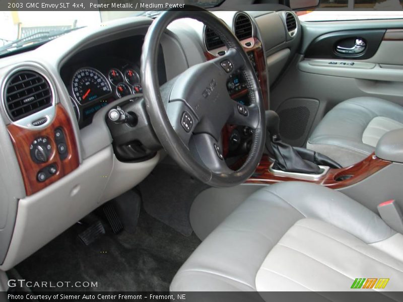Pewter Metallic / Medium Pewter 2003 GMC Envoy SLT 4x4