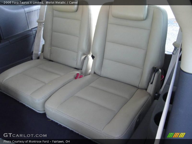 Merlot Metallic / Camel 2008 Ford Taurus X Limited