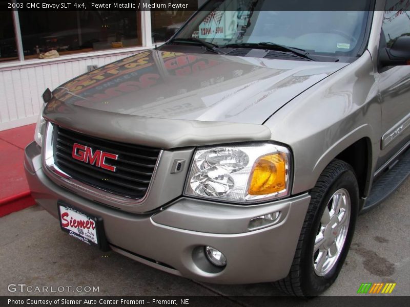 Pewter Metallic / Medium Pewter 2003 GMC Envoy SLT 4x4