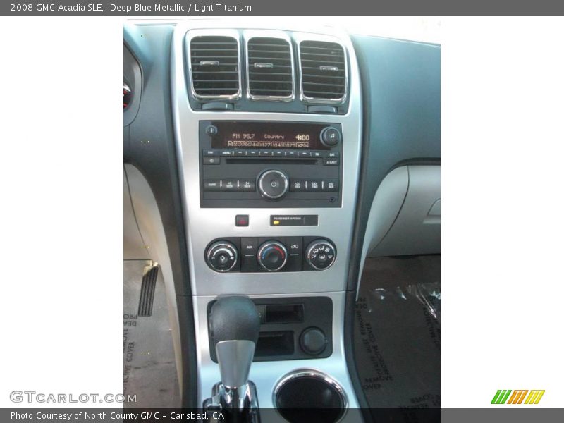 Deep Blue Metallic / Light Titanium 2008 GMC Acadia SLE