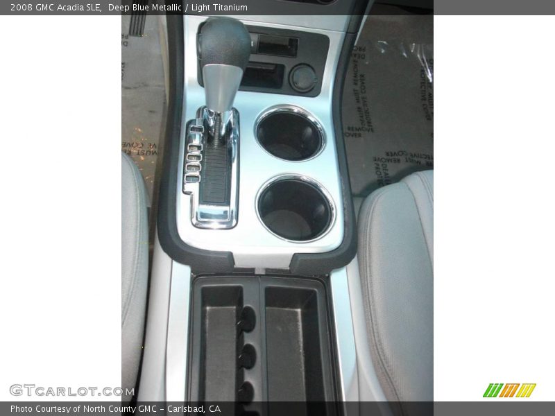 Deep Blue Metallic / Light Titanium 2008 GMC Acadia SLE