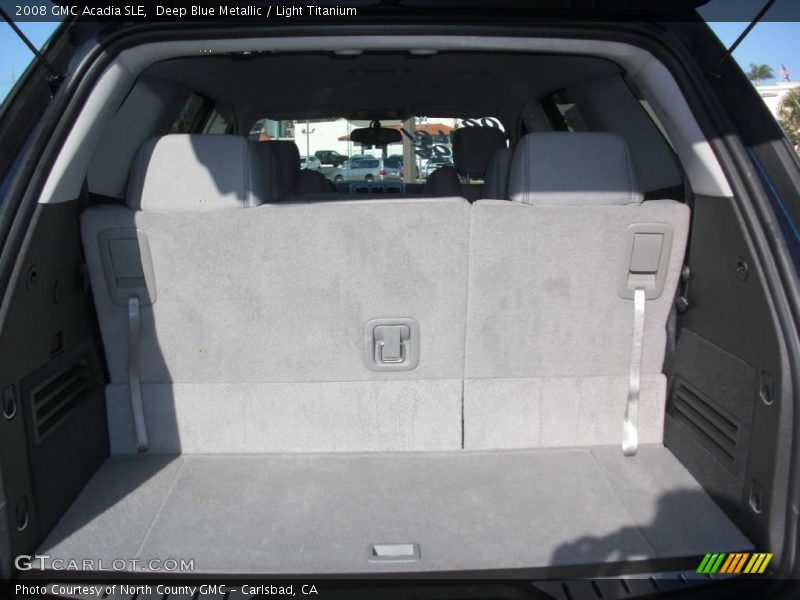 Deep Blue Metallic / Light Titanium 2008 GMC Acadia SLE