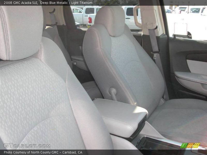 Deep Blue Metallic / Light Titanium 2008 GMC Acadia SLE