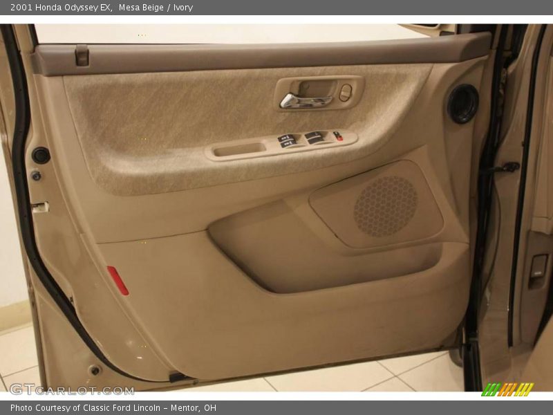 Mesa Beige / Ivory 2001 Honda Odyssey EX