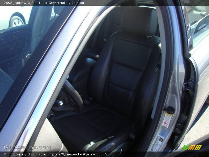 Lunar Grey Metallic / Charcoal 2008 Jaguar XJ XJ8 L