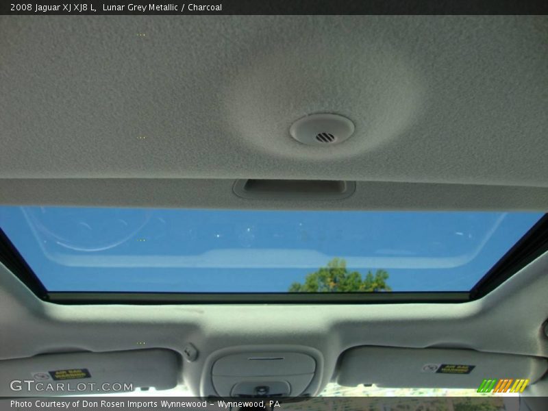 Lunar Grey Metallic / Charcoal 2008 Jaguar XJ XJ8 L