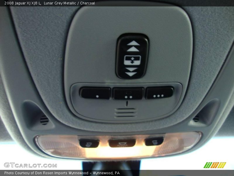 Lunar Grey Metallic / Charcoal 2008 Jaguar XJ XJ8 L