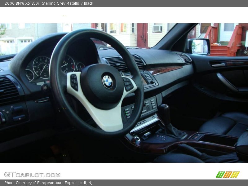 Sterling Grey Metallic / Black 2006 BMW X5 3.0i