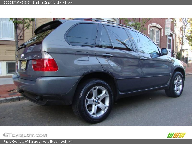 Sterling Grey Metallic / Black 2006 BMW X5 3.0i