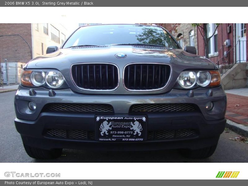 Sterling Grey Metallic / Black 2006 BMW X5 3.0i