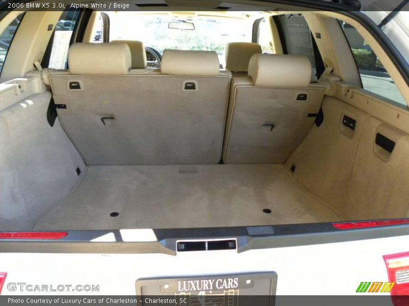 Alpine White / Beige 2006 BMW X5 3.0i