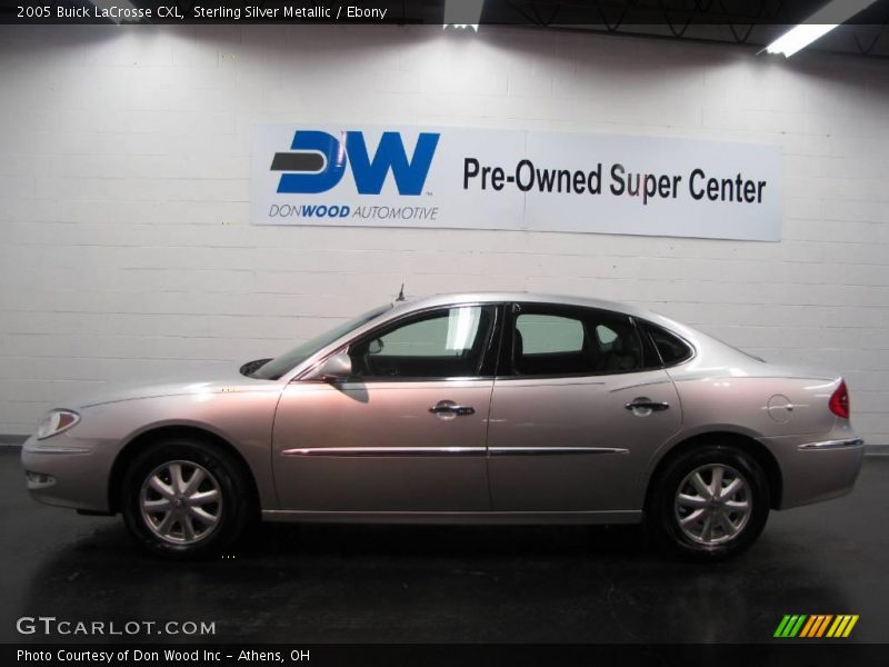 Sterling Silver Metallic / Ebony 2005 Buick LaCrosse CXL