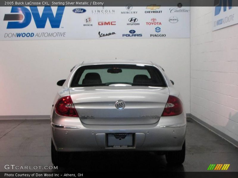 Sterling Silver Metallic / Ebony 2005 Buick LaCrosse CXL