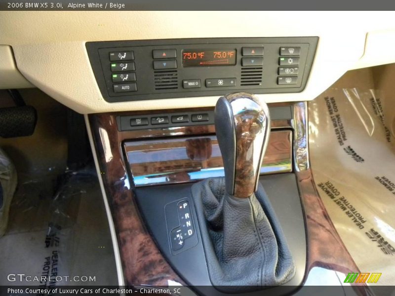 Alpine White / Beige 2006 BMW X5 3.0i
