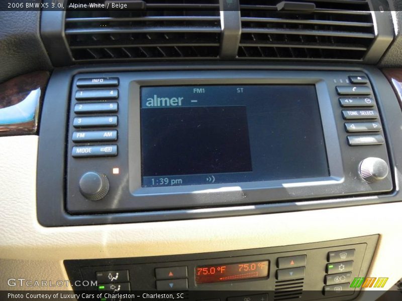 Alpine White / Beige 2006 BMW X5 3.0i
