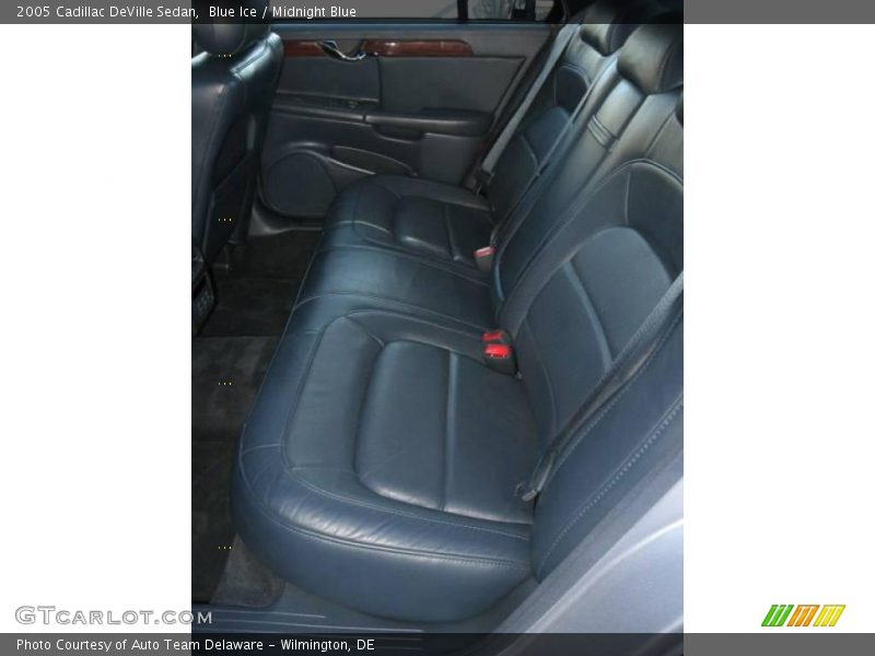 Blue Ice / Midnight Blue 2005 Cadillac DeVille Sedan