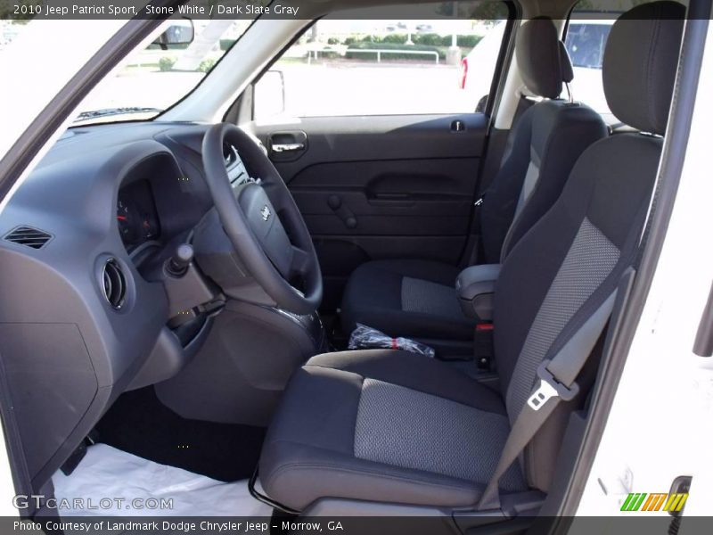 Stone White / Dark Slate Gray 2010 Jeep Patriot Sport