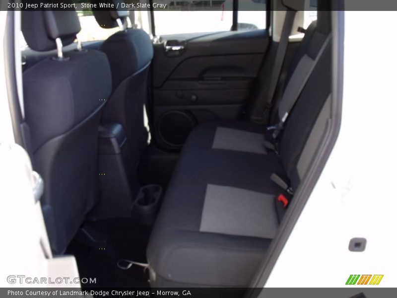 Stone White / Dark Slate Gray 2010 Jeep Patriot Sport