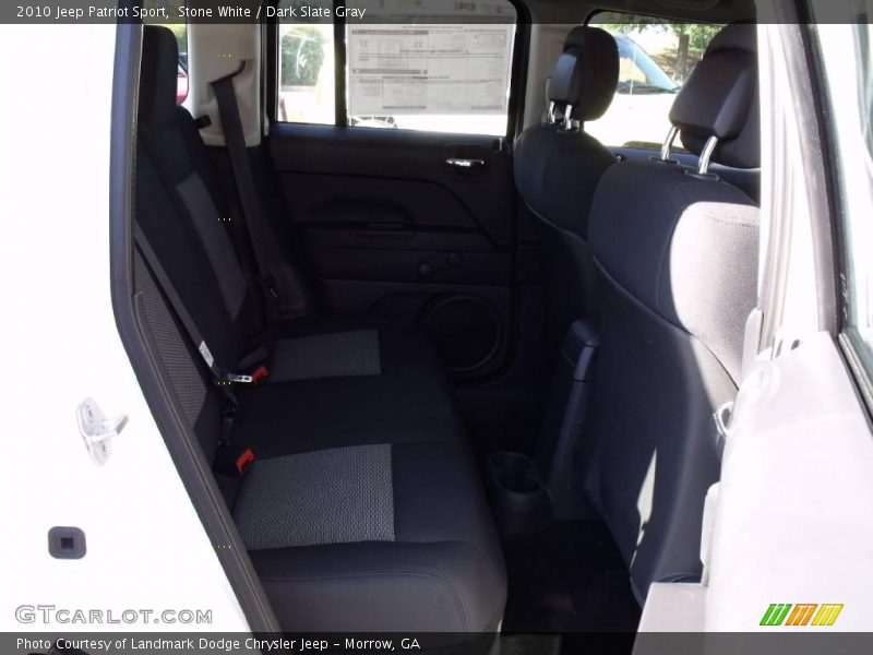 Stone White / Dark Slate Gray 2010 Jeep Patriot Sport