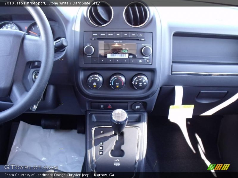 Stone White / Dark Slate Gray 2010 Jeep Patriot Sport